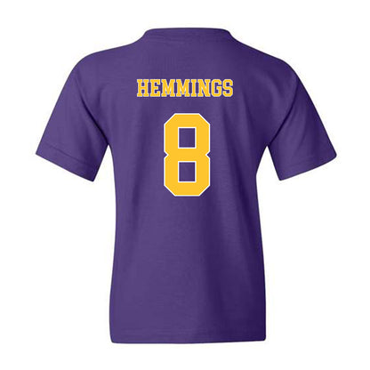 LSU - NCAA Women's Volleyball : Ella Hemmings - Sport Shersey Youth T-Shirt