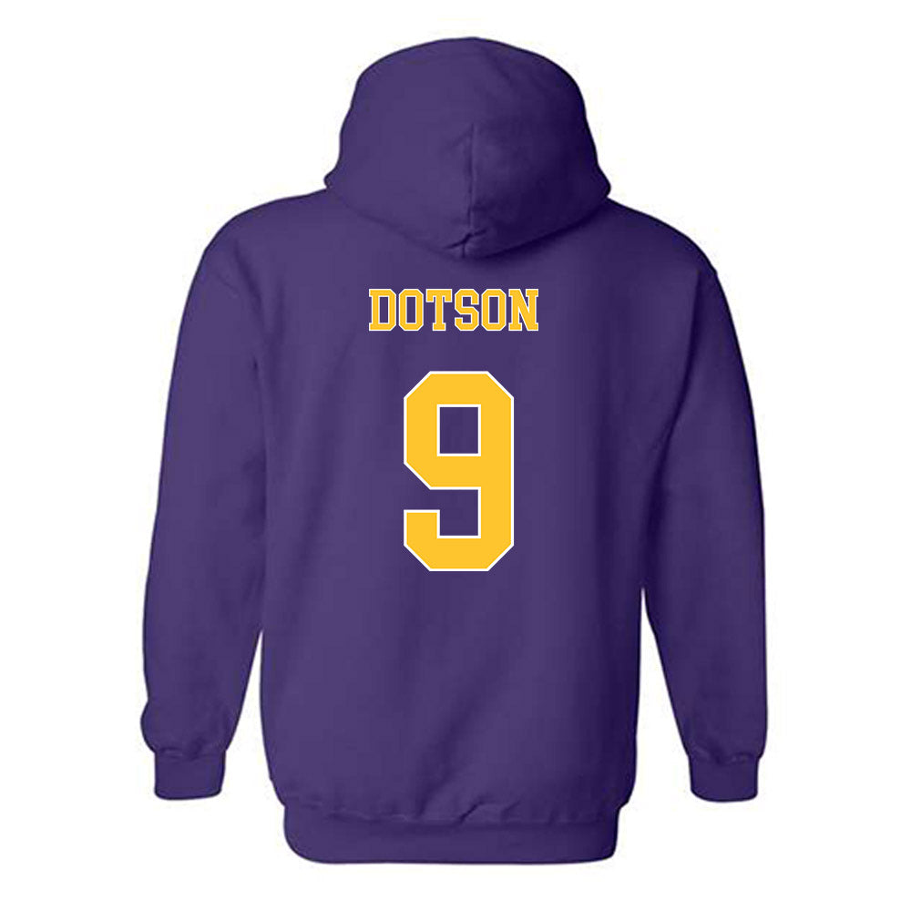 LSU - NCAA Women's Volleyball : Sanaa Dotson - Sport Shersey Hooded Sweatshirt