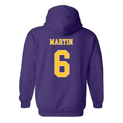 LSU - NCAA Women's Volleyball : Madison Martin - Sport Shersey Hooded Sweatshirt