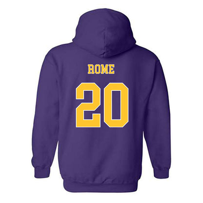 LSU - NCAA Women's Volleyball : Mika Rome - Sport Shersey Hooded Sweatshirt