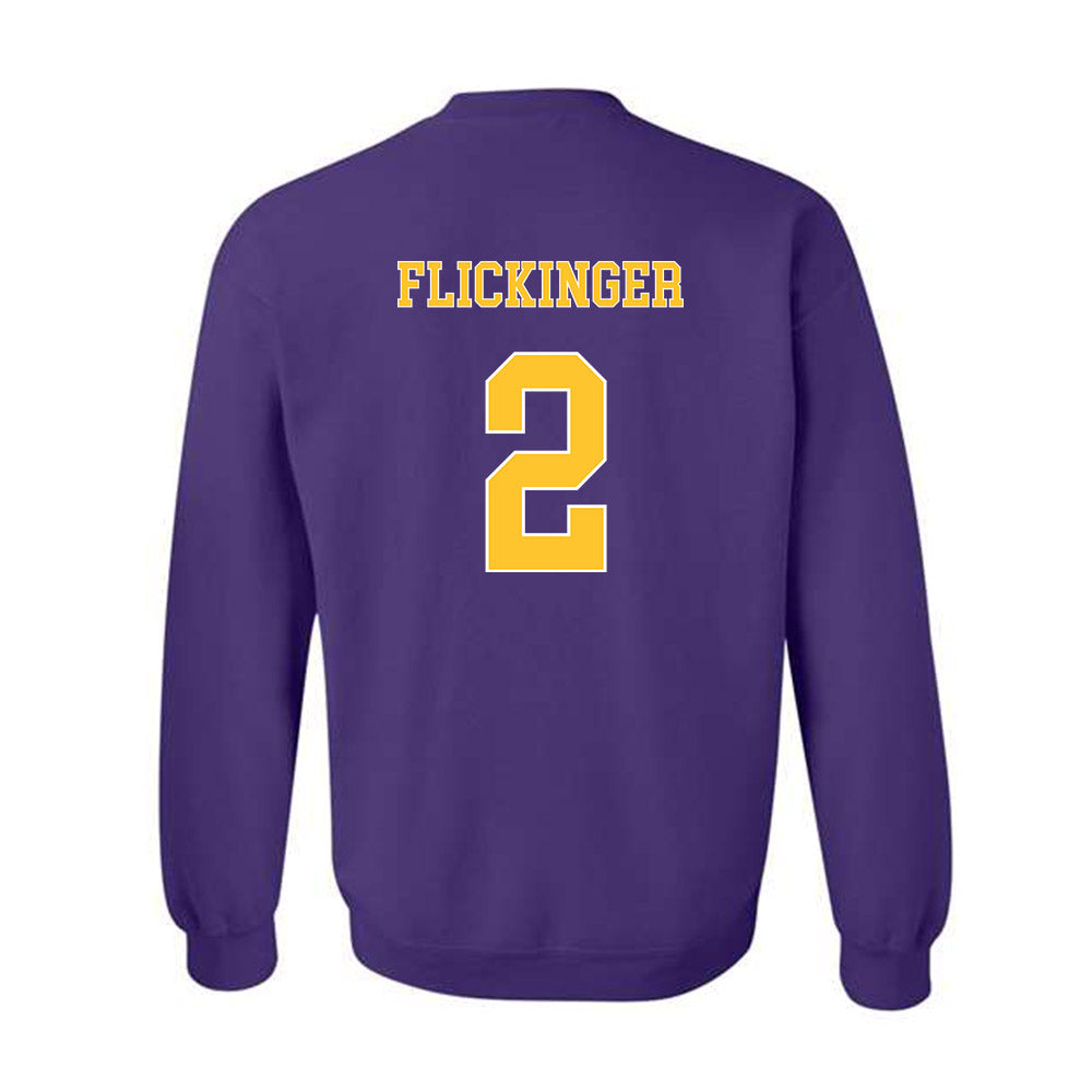 LSU - NCAA Women's Volleyball : Paige Flickinger - Sport Shersey Crewneck Sweatshirt