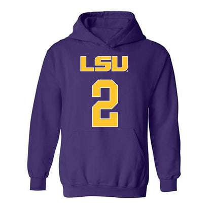 LSU - NCAA Women's Volleyball : Paige Flickinger - Sport Shersey Hooded Sweatshirt