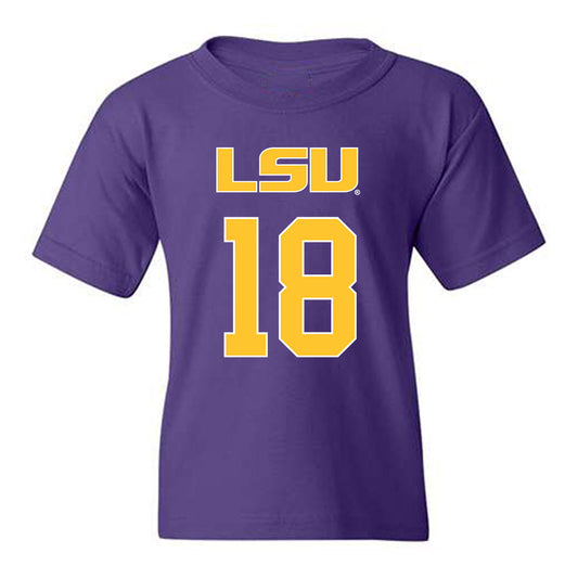 LSU - NCAA Women's Volleyball : Remi Nuss - Sport Shersey Youth T-Shirt-0