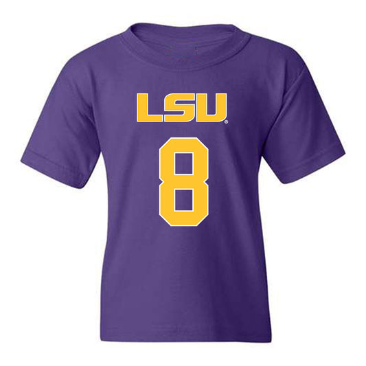 LSU - NCAA Women's Volleyball : Ella Hemmings - Sport Shersey Youth T-Shirt