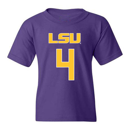 LSU - NCAA Women's Volleyball : Angie Lee - Sport Shersey Youth T-Shirt