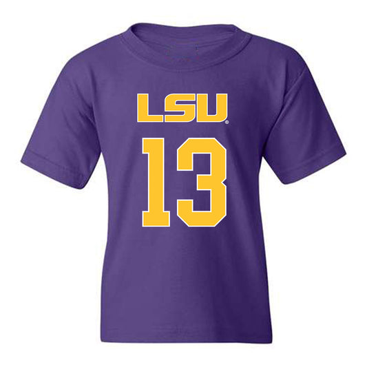 LSU - NCAA Women's Volleyball : AC Froehlich - Sport Shersey Youth T-Shirt