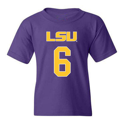 LSU - NCAA Women's Volleyball : Madison Martin - Sport Shersey Youth T-Shirt