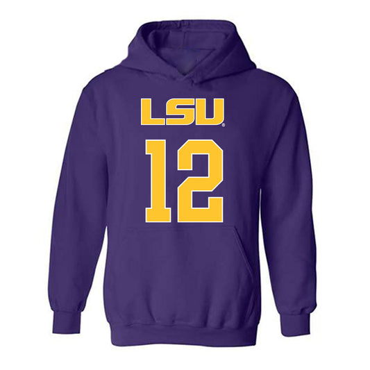 LSU - NCAA Women's Volleyball : Alia Williams - Sport Shersey Hooded Sweatshirt