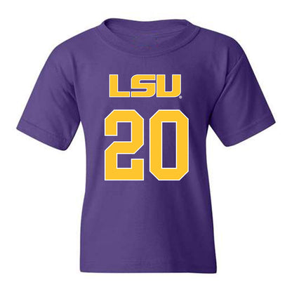 LSU - NCAA Women's Volleyball : Mika Rome - Sport Shersey Youth T-Shirt