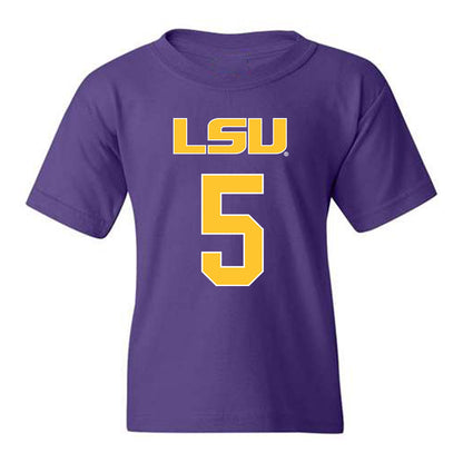 LSU - NCAA Women's Volleyball : Jurnee Robinson - Sport Shersey Youth T-Shirt