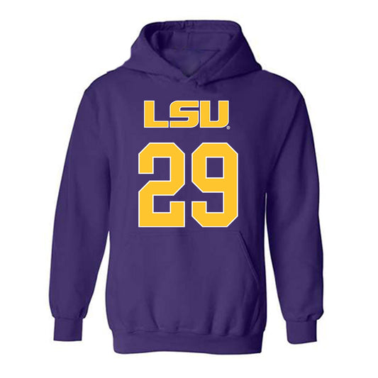 LSU - NCAA Women's Volleyball : Emily Mitter - Sport Shersey Hooded Sweatshirt