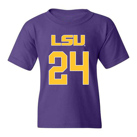 LSU - NCAA Women's Volleyball : Tatum Finlason - Sport Shersey Youth T-Shirt