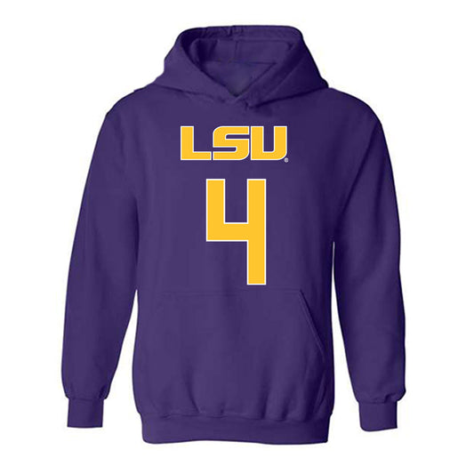 LSU - NCAA Women's Volleyball : Angie Lee - Sport Shersey Hooded Sweatshirt