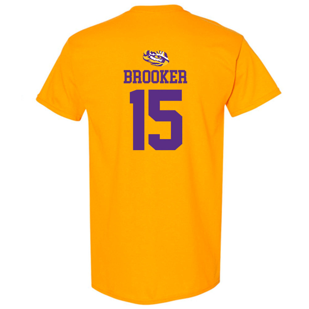 LSU - NCAA Women's Volleyball : Lauren Brooker - Replica Shersey T-Shirt-1