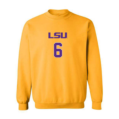 LSU - NCAA Women's Volleyball : Madison Martin - Replica Shersey Crewneck Sweatshirt