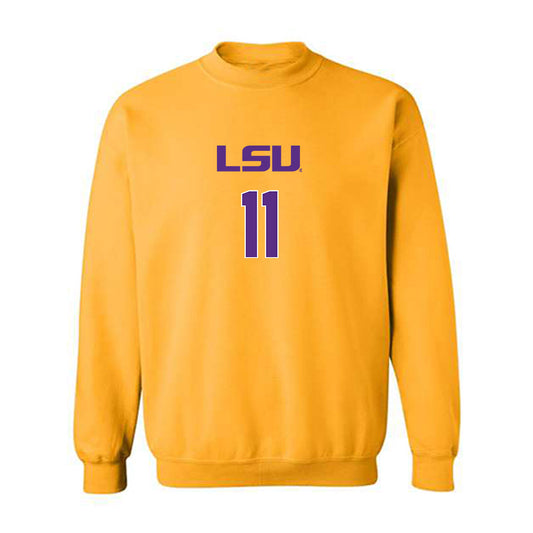 LSU - NCAA Women's Volleyball : Anita Anwusi - Replica Shersey Crewneck Sweatshirt