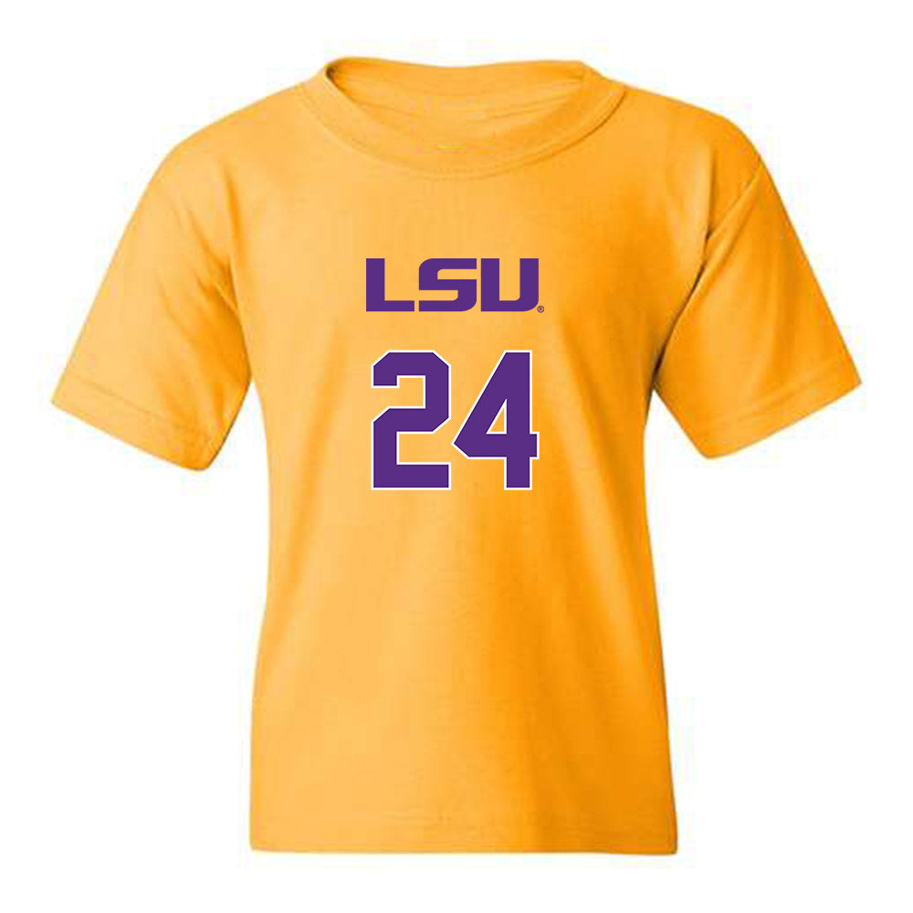 LSU - NCAA Women's Volleyball : Tatum Finlason - Replica Shersey Youth T-Shirt