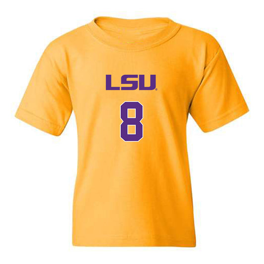 LSU - NCAA Women's Volleyball : Ella Hemmings - Replica Shersey Youth T-Shirt