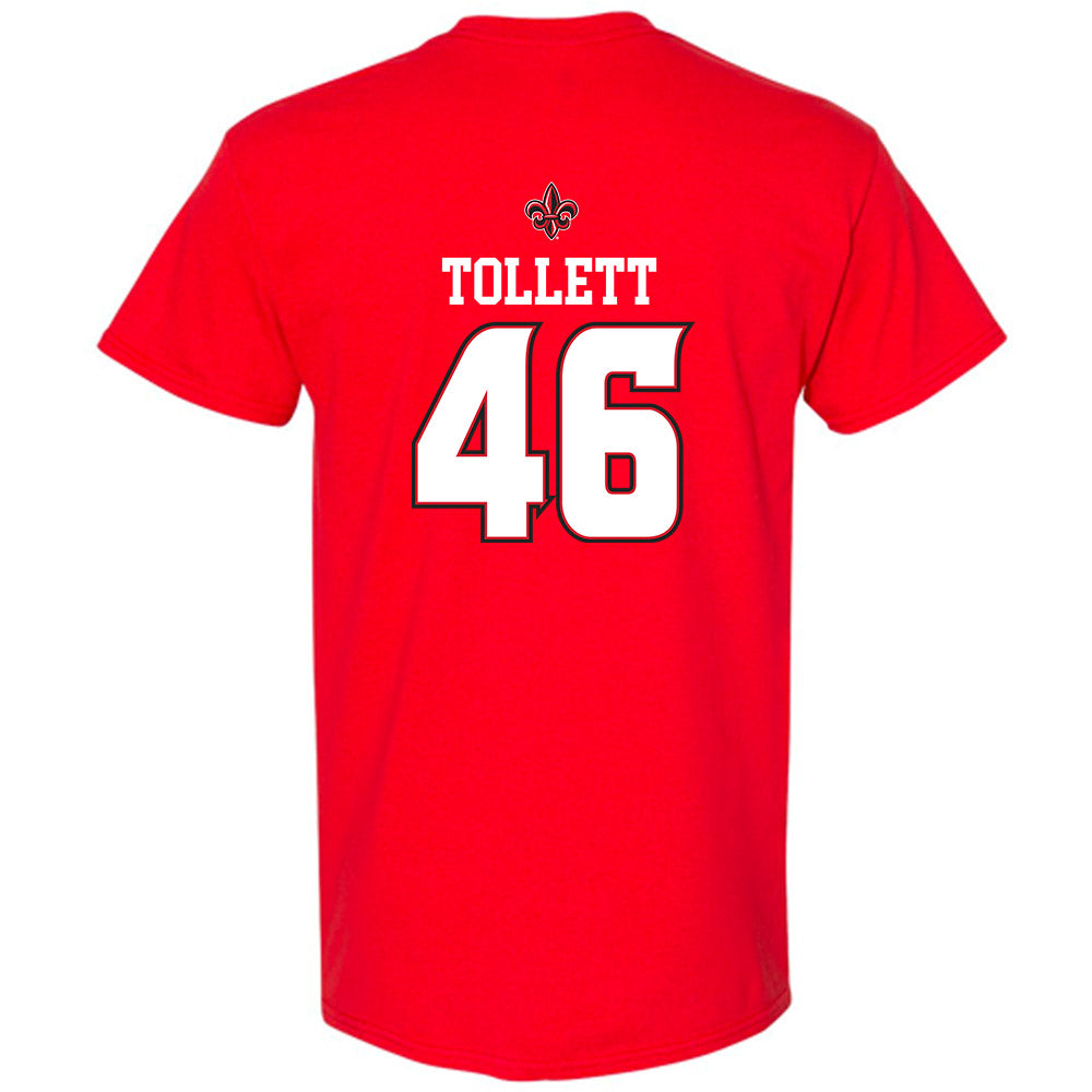 Louisiana - NCAA Baseball : JR Tollett - T-Shirt Replica Shersey