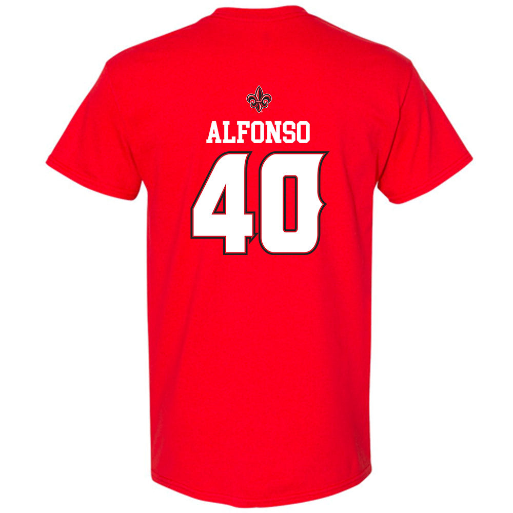 Louisiana - NCAA Baseball : Cowan Alfonso - Replica Shersey T-Shirt-1