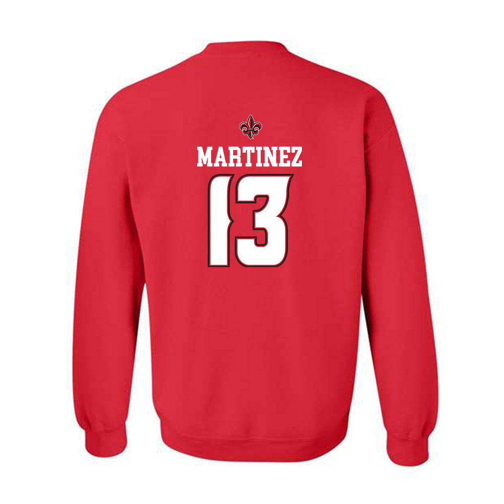 Louisiana - NCAA Baseball : Jack Martinez - Crewneck Sweatshirt Replica Shersey