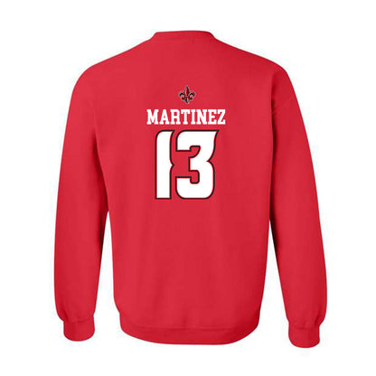 Louisiana - NCAA Baseball : Jack Martinez - Crewneck Sweatshirt Replica Shersey