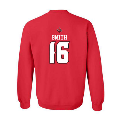 Louisiana - NCAA Baseball : Parker Smith - Replica Shersey Crewneck Sweatshirt-1