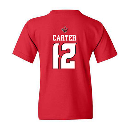 Louisiana - NCAA Baseball : Garret Carter - Replica Shersey Youth T-Shirt-1
