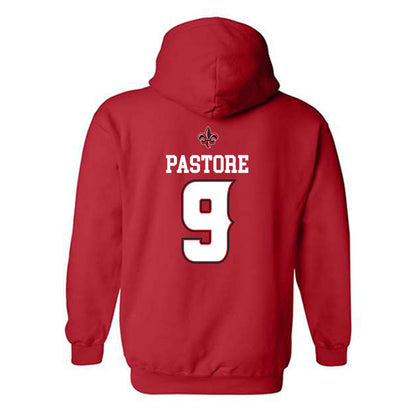 Louisiana - NCAA Baseball : Duncan Pastore - Hooded Sweatshirt Replica Shersey