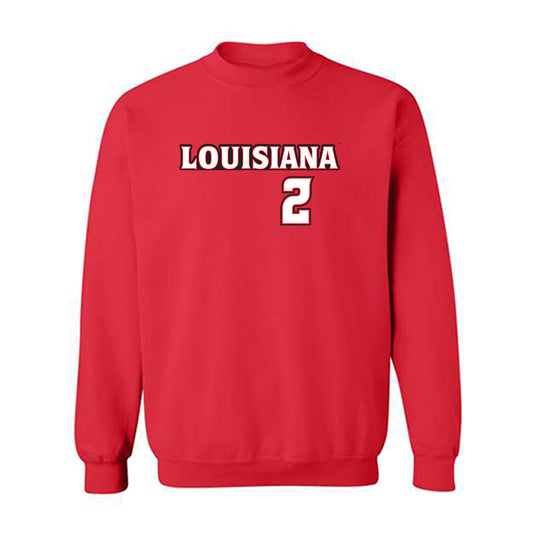 Louisiana - NCAA Baseball : Bryan Broussard - Crewneck Sweatshirt Replica Shersey