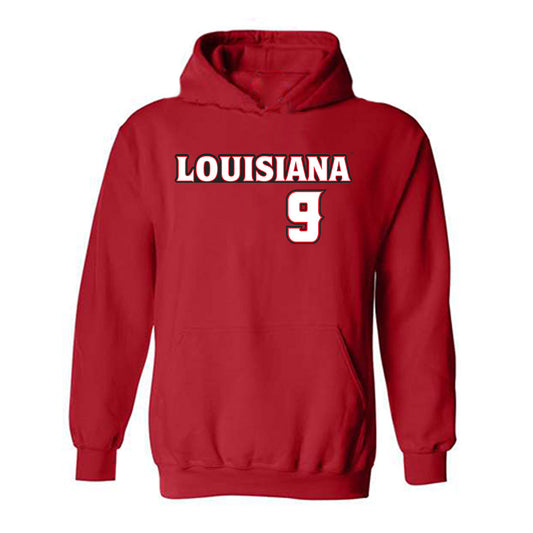 Louisiana - NCAA Baseball : Duncan Pastore - Hooded Sweatshirt Replica Shersey
