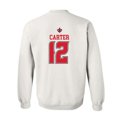 Louisiana - NCAA Baseball : Garret Carter - Sports Shersey Crewneck Sweatshirt-1