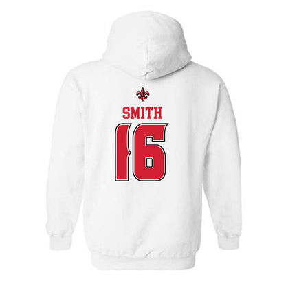 Louisiana - NCAA Baseball : Parker Smith - Sports Shersey Hooded Sweatshirt-1