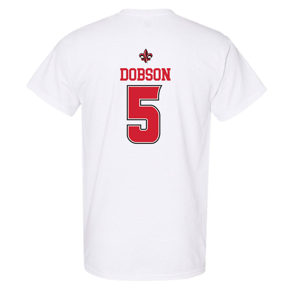 Louisiana - NCAA Baseball : Howard Dobson - Sports Shersey T-Shirt-1