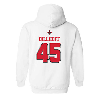 Louisiana - NCAA Baseball : Parker Dillhoff - Sports Shersey Hooded Sweatshirt