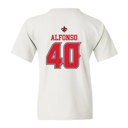Louisiana - NCAA Baseball : Cowan Alfonso - Sports Shersey Youth T-Shirt-1