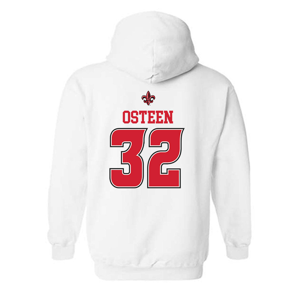 Louisiana - NCAA Baseball : Matthew Osteen - Sports Shersey Hooded Sweatshirt-1