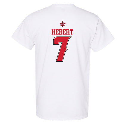 Louisiana - NCAA Baseball : Griffin Hebert - Sports Shersey T-Shirt-1