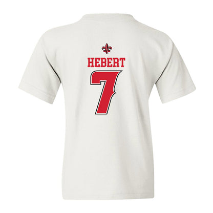 Louisiana - NCAA Baseball : Griffin Hebert - Sports Shersey Youth T-Shirt-1