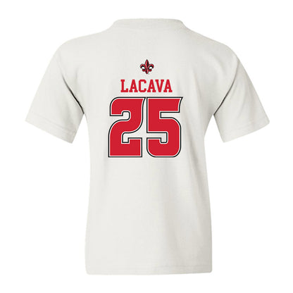Louisiana - NCAA Baseball : Jayce LaCava - Sports Shersey Youth T-Shirt-1