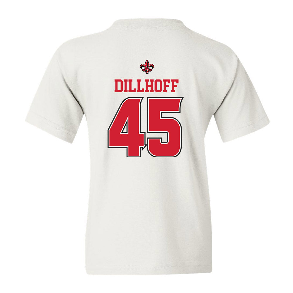 Louisiana - NCAA Baseball : Parker Dillhoff - Sports Shersey Youth T-Shirt