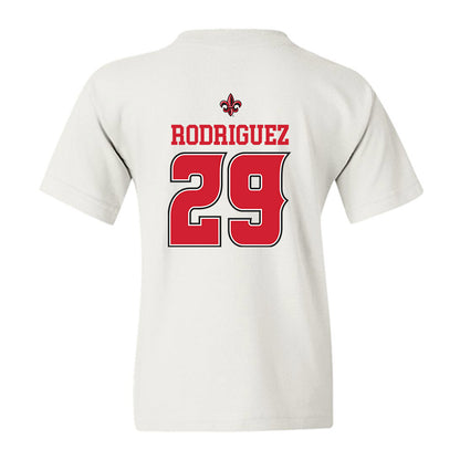 Louisiana - NCAA Baseball : Blaze Rodriguez - Sports Shersey Youth T-Shirt-1