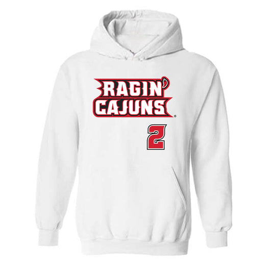 Louisiana - NCAA Baseball : Aarren Marshall - Sports Shersey Hooded Sweatshirt