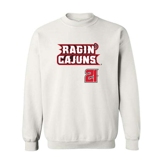Louisiana - NCAA Baseball : Maddox Mandino - Sports Shersey Crewneck Sweatshirt-0