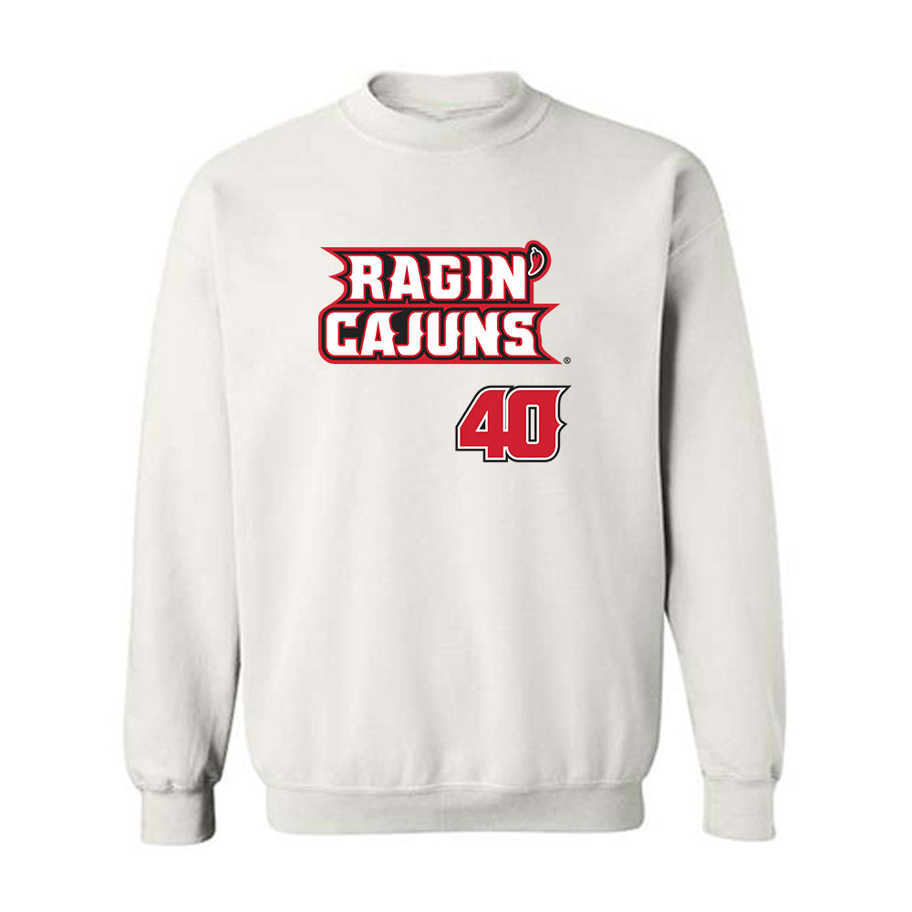 Louisiana - NCAA Baseball : Cowan Alfonso - Sports Shersey Crewneck Sweatshirt-0