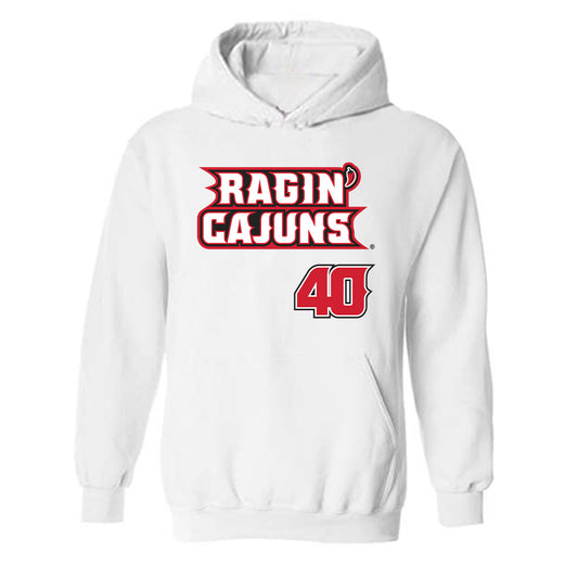 Louisiana - NCAA Baseball : Cowan Alfonso - Sports Shersey Hooded Sweatshirt-0