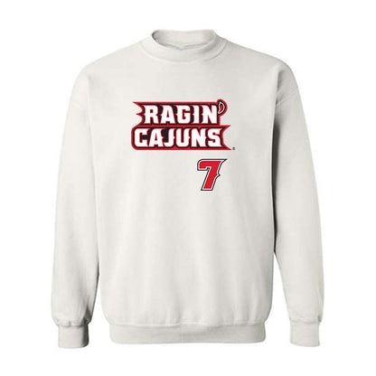 Louisiana - NCAA Baseball : Griffin Hebert - Sports Shersey Crewneck Sweatshirt-0