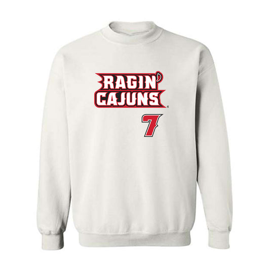 Louisiana - NCAA Baseball : Griffin Hebert - Sports Shersey Crewneck Sweatshirt-0
