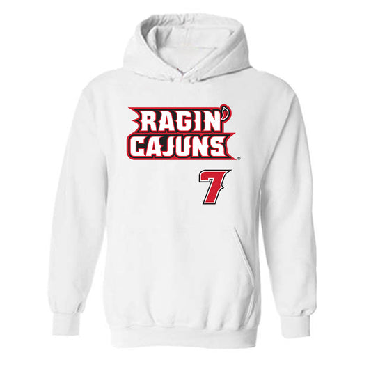 Louisiana - NCAA Baseball : Griffin Hebert - Sports Shersey Hooded Sweatshirt-0