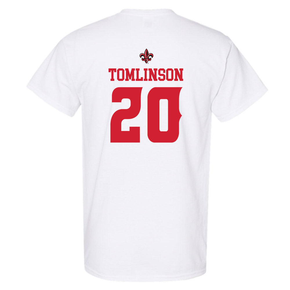 Louisiana - NCAA Football : Trae Tomlinson - Sports Shersey T-Shirt-1